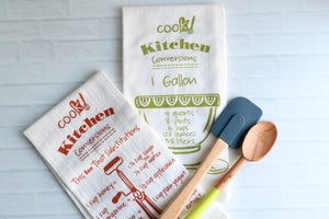 Flour Sack Towel - Kitchen Conversions, Tigerlily