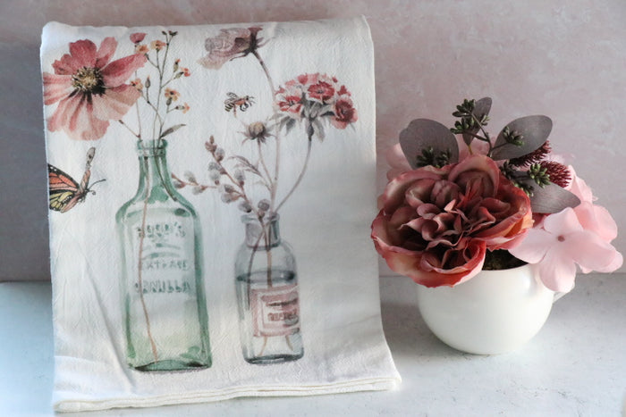 Flour Sack Towel - Floral