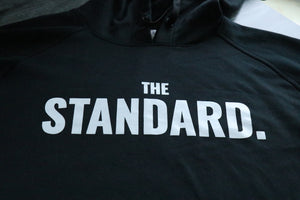 THE STANDARD, Re-Compete Fleece Pullover Hoodie, Black