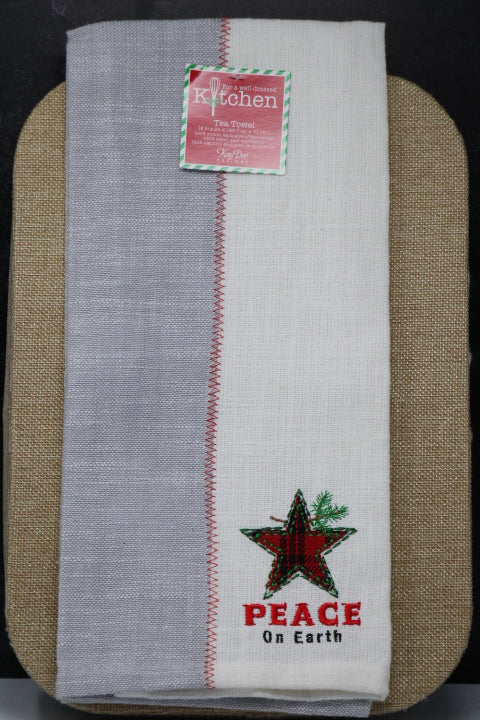 Tea Towel - Farmhouse Peace, Star