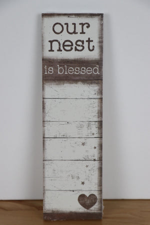 List Notepad - Our Nest is blessed