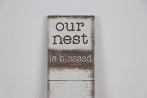List Notepad - Our Nest is blessed