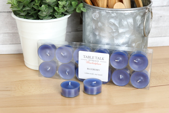 Candle - Tealights, Blueberry fragrance