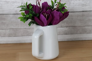 Floral Centerpiece - Porcelain Pitcher