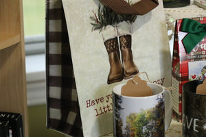 Tote Bag - Holiday Wishes (Mittens & Boots)