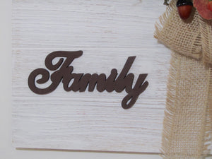 Wall Decor - FAMILY-Christmas