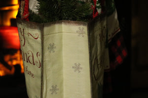 Tote Bag - Home for Christmas Gift Bag (Truck)