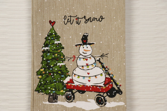 Let it Snow - Snowman Towel Series