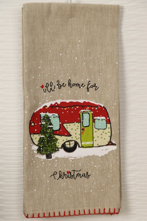 Home for Christmas - Camper Towel series