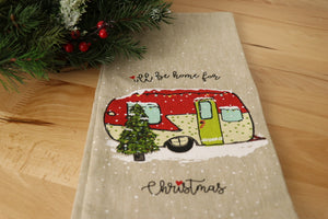 Home for Christmas - Camper Towel series