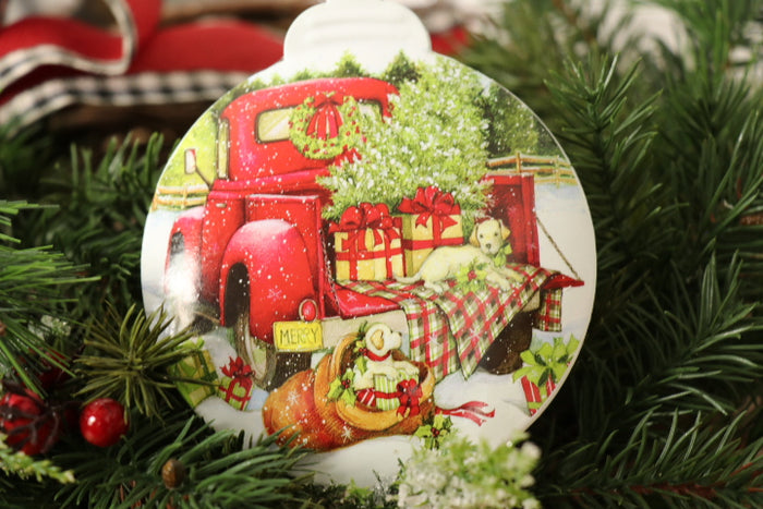 Christmas Ornament - Red Truck