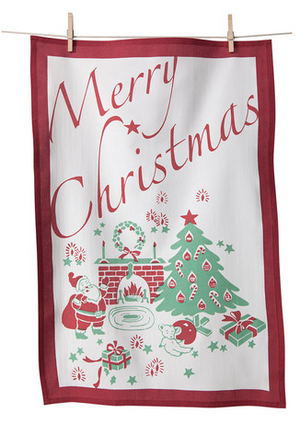 Flour Sack Towel -  Merry Christmas